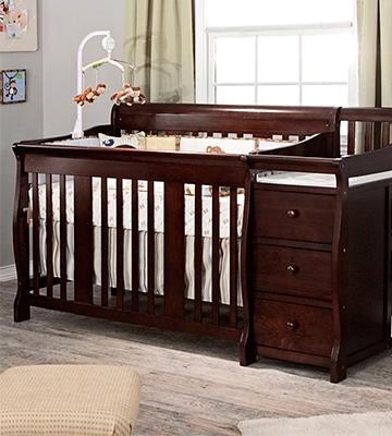 Review of Stork Craft 4-in-1 Fixed Side Convertible Crib and Changer