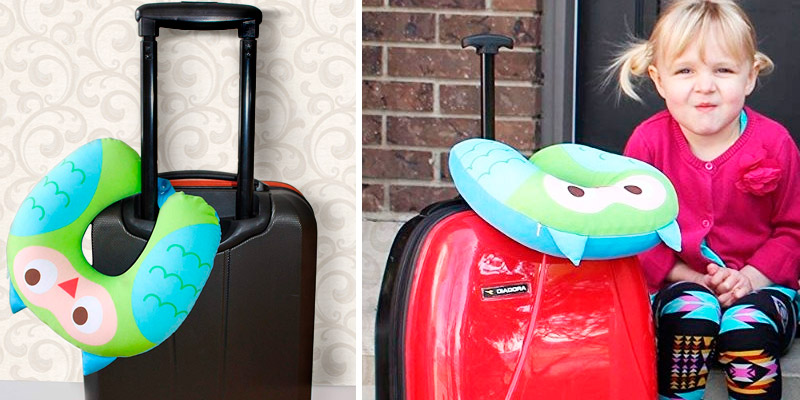 Review of NIDO NEST Car Pillow for Child Toddler Airplane Cars
