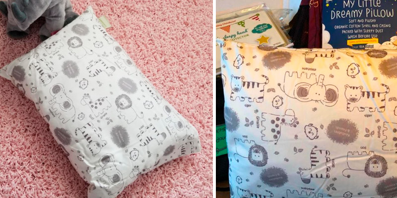 Review of KeaBabies Toddler Pillow with Pillowcase - Soft Organic Cotton Baby Pillows