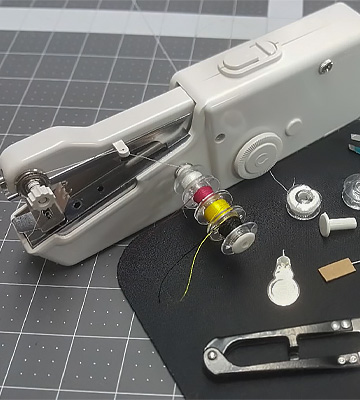 SiddenGold Mini Portable Electric Handheld Sewing Machine - Bestadvisor