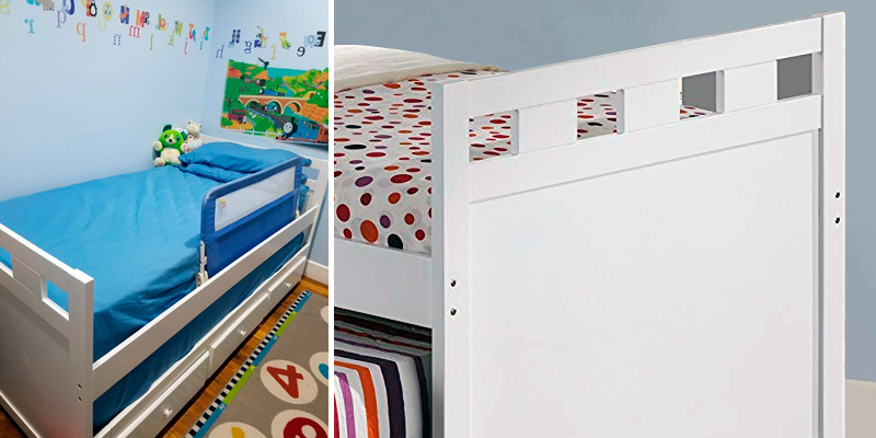 Broyhill Kids Bed with Roll-out Trundle and Drawers in the use