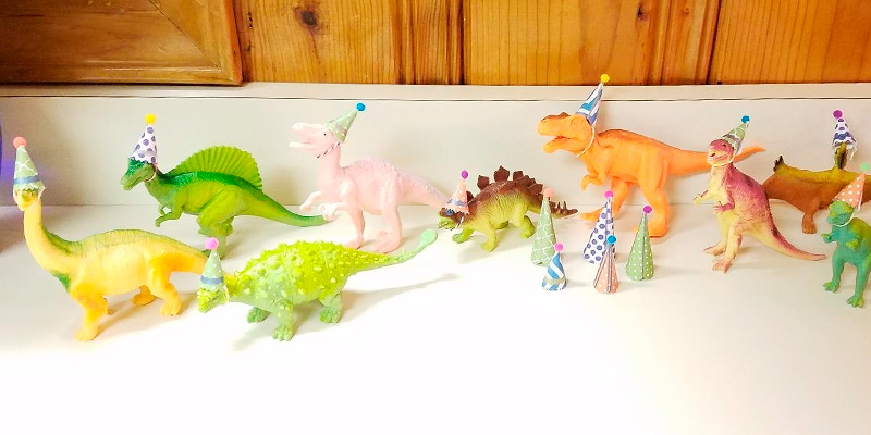 Review of Prextex Assorted Dinosaur Figures with Dinosaur Book