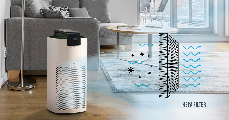 Filtration systems in air purifiers