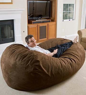 Review of Cozy Sack X-Large 8-Feet Bean Bag Chair