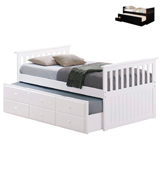 Coaster Fine Furniture Mission Style Day Bed with Trundle