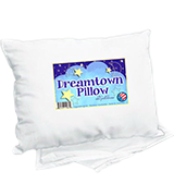 Dreamtown Kids Toddler Pillow with Pillowcase